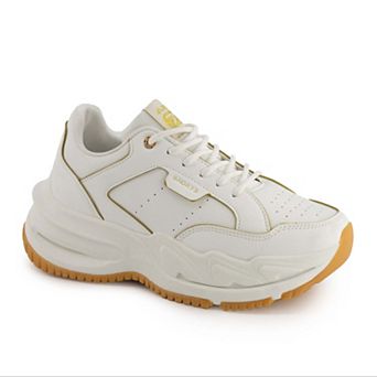 Andrea Women’s Fashion Platform Sneakers with Elevated Sole 90418