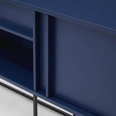 TV Stand for 65-Inch TVs with LED Lighting