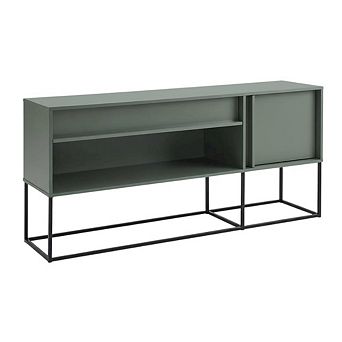 TV Stand for 65-Inch TVs with LED Lighting