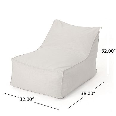 GOODSILO Comfortable Water Resistant Fabric Bean Bag Chair for Relaxation and Lounging