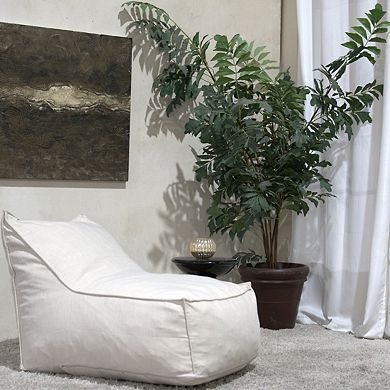 GOODSILO Comfortable Water Resistant Fabric Bean Bag Chair for Relaxation and Lounging