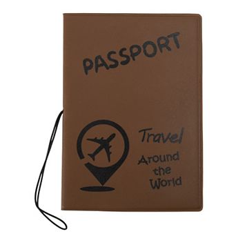 1 pc Airplane Location Marker Passport Holder