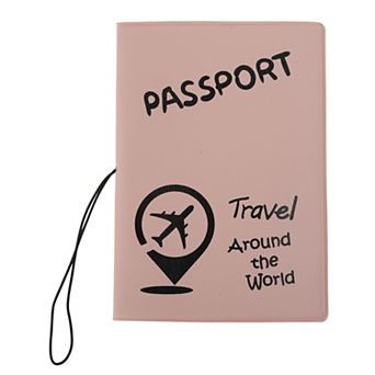1 pc Airplane Location Marker Passport Holder