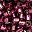Raspberry Silver Lined