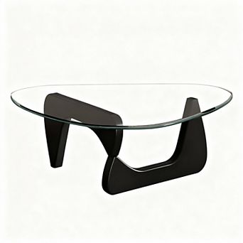 Mid-Century Modern Glass Coffee Table
