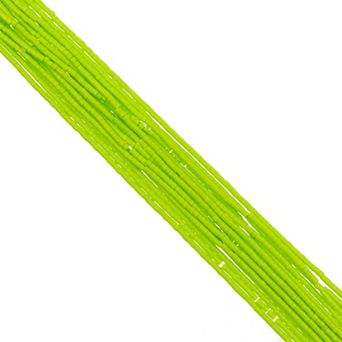 Cylin Bead 11/0 Glass Cylindrical Neon Color Seed Beads 23g Hank