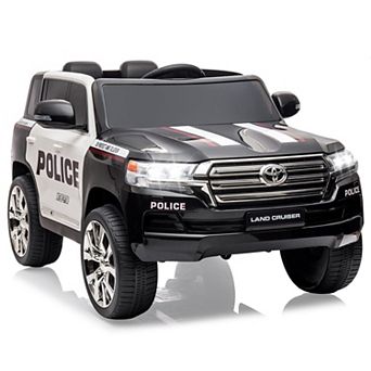 Licensed Toyota Land Cruiser 12V Kids Ride-On Car Truck,2-Seater,3 Speed,Remote Control,Music & Horn