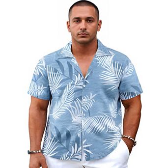 Men’s Short Sleeve Hawaiian Beach Shirt