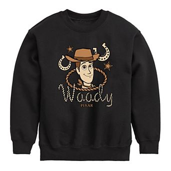 Boys 8-20 Disney / Pixar's Toy Story 5 Woody Cowboy Crew Fleece Sweatshirt