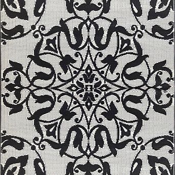 New Wrought Iron 4ftx6ft Outdoor Rug