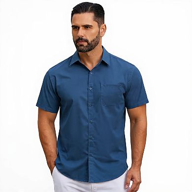 Men's Untucked Summer Dress Shirt