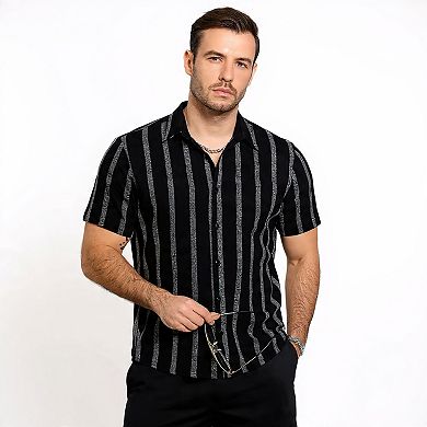 Men's Vintage Beach Shirt with Pocket
