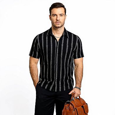 Men's Vintage Beach Shirt with Pocket