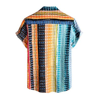 Men's Beach Floral Hawaiian Shirt