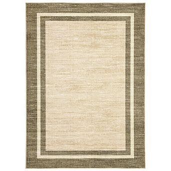 Contemporary Area Rug Non Slip Foldable Low Pile Ultra Thin Pet Friendly Floor Cover for Bedroom