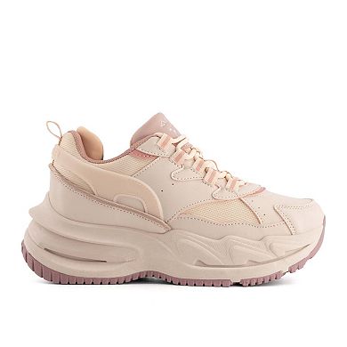 Andrea Women’s Casual Chunky Sneakers with Cushioned Support 61806