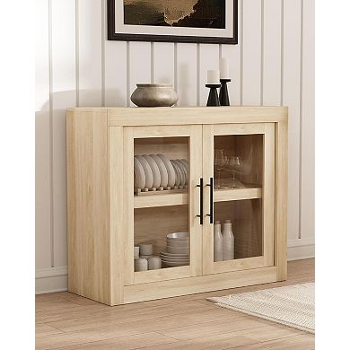 Mid Century Modern Sideboard Buffet Cabinet with Storage