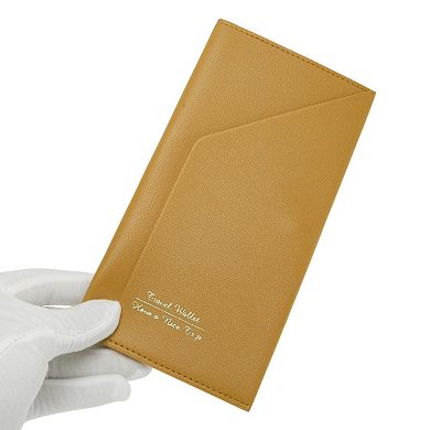 8.27"x4.33" Passport Holder with Multiple Slots for Travel Essentials 1Pc