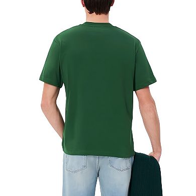 Men's Casual Logo Cotton Shirt
