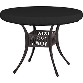 Covers&All Round Table Top Cover, Outdoor Table Cover Waterproof, UV & Weather Resistant