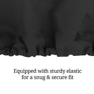 Covers&All Round Table Top Cover, Outdoor Table Cover Waterproof, UV & Weather Resistant