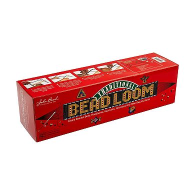 John Bead Small Light-Weight Metal Seed Bead Loom Kit for Jewelry Bracklet Necklaces Making