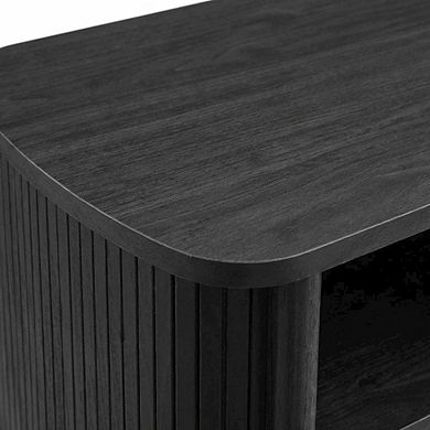 Open Nightstand in Modern Design with Sleek Profile and Sturdy Construction