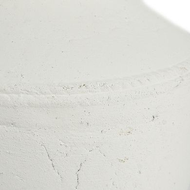 TOEMOA Round Terracotta Vase with Natural Finish for Home Decor