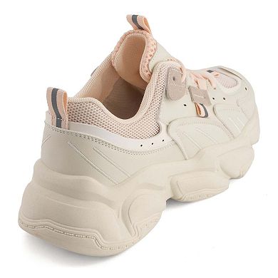 Andrea Women’s Chunky Fashion Sneakers with Platform Sole 90063