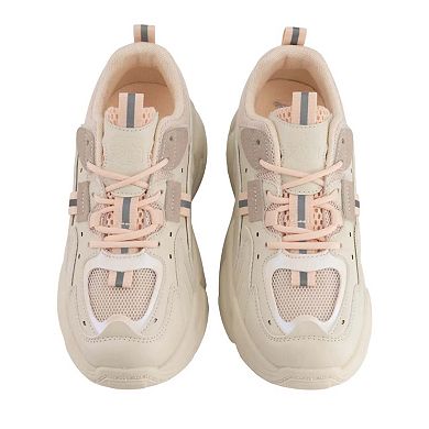 Andrea Women’s Chunky Fashion Sneakers with Platform Sole 90063