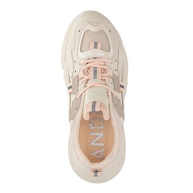 Andrea Women’s Chunky Fashion Sneakers with Platform Sole 90063