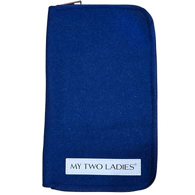 Crochet Hook Set Rosewood Sizes E, F, G, 7, H, I w/custom case