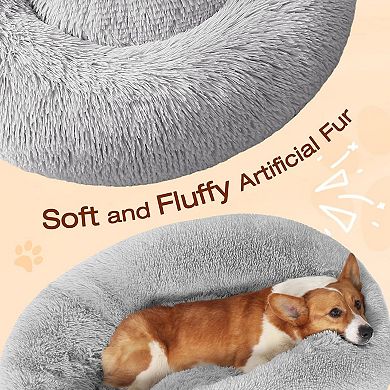 Soft Round Bed for Small Pets