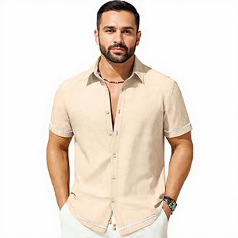 Men's Short Sleeve Vacation Shirt
