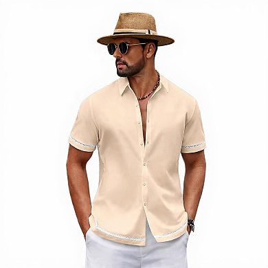 Men's Short Sleeve Vacation Shirt