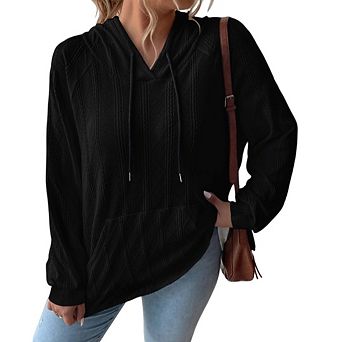 Women's Hoodie Loose Long Sleeve Oversized Sweatshirt with Pocket Casual