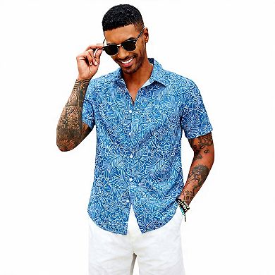 Men's Aloha Shirt for Casual Beach Wear
