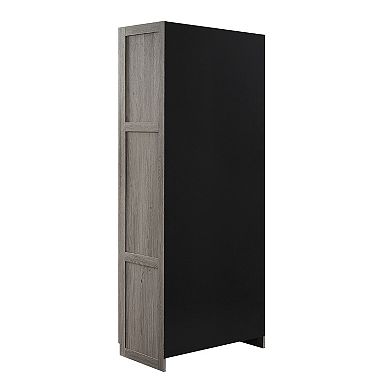 MANHATTAN COMFORT Cornelia 30-Inch 4-Shelf Storage Cabinet 2-Piece Set