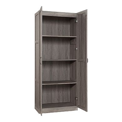 MANHATTAN COMFORT Cornelia Modern 6 Adjustable Shelves Wardrobe Closet 2-Piece Set