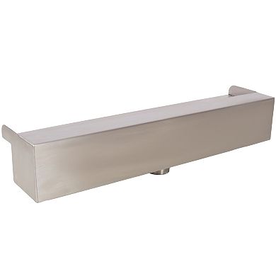 WOW PIONEER Stainless Steel Pool Waterfall Fountain with Sheer Descent Flow