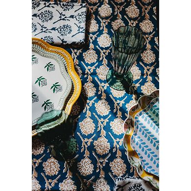 Nikhar Linen Hand Printed Runner