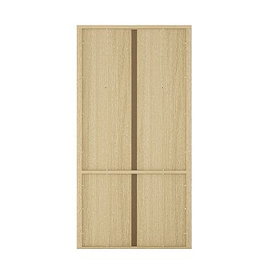 MANHATTAN COMFORT Rivington Modern 40.2-inch Bookcase Cabinet Set of 2