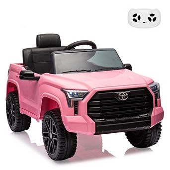 Licensed Toyota Tundra 12V Electric Kid Truck with Remote ControlOffRoad Ride-On Toy for kids