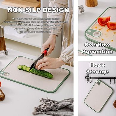 3 piece Cutting Boards With Easy Hanging Hole