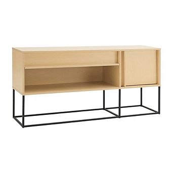 TV Stand for 65-Inch TVs with LED Lighting