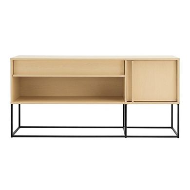 TV Stand for 65-Inch TVs with LED Lighting