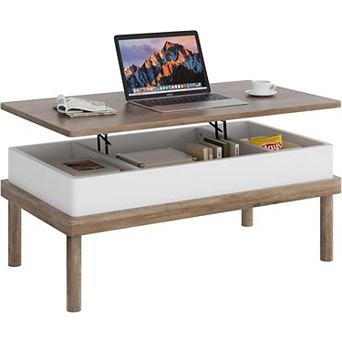 Lift Top Coffee Table with Storage for Home Office