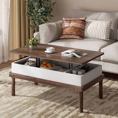 Lift Top Coffee Table with Storage for Home Office