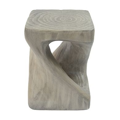 KWPZQEB Twist Shape Side Table, Pedestal Furniture