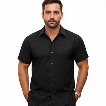 Men's Summer Casual Button Down Shirt